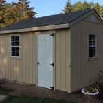 New Berlin gable with service door and window